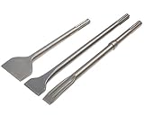 3 Piece, THINSET REMOVAL BIT, Tile & Scaling chisel set, SDS Max!!