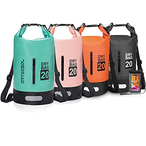 Blackace arteesol Dry Bag - 5L 10L 20L 30L Waterproof trockener Beutel/Sack wasserdichte Tasche mit Langem justierbarem Bügel für Kayaking Boots-Ausfl