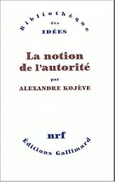 La  notion de l'autorité