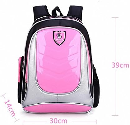 Waterproof School Bags For Boys Leather Kids Backpack Orthopedic Children School bags PU Backpack Child Kids Schoolbags pink small size
