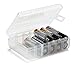 Battery Storage Case Organizer; AA, AAA, C & D Battery Bundle