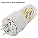3-Pack 2W G4 LED Light Bulb, 20W Halogen Bulb Equivalent, AC/DC 12V Soft White 2700K, 360° Omnidirectional LED Bi-pin Base G4 Bulb for Under Cabinet, Auto, Pendant, RV and Marine Boats Lighting
