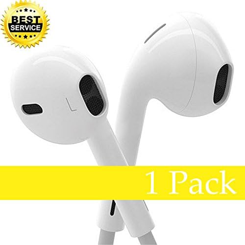In-Ear Headphones Vomee Earbuds with Dynamic Crystal Clear Sound, Ergonomic Comfort-Fit and 100% Compatibilty with Apple iOS &amp; Android - White (White)
