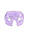 Perfecore Cooling Gel Eye Mask Cold Compress for Puffy Eyes, Dark Circles, Headaches, Purple