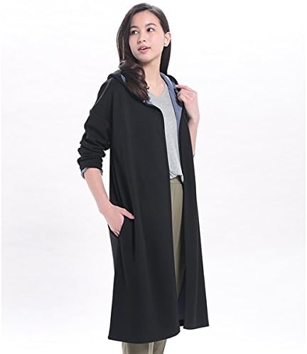 Amazon ロペピクニック Rope Picnic ボンディングフード付コーディガン 01ブラック 38 セーター 通販