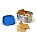 ECOlunchbox Splash Pod – 8?oz Leak?Proof Stainless Steel Snack Container with Seaweed-Embossed Silicone Lid – Plastic?Free, Non?Toxic, Nesting, Dishwasher & Oven Safe