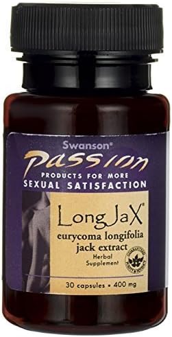 Longjax Eurycoma Longifolia Jack 400 mg 30 Caps by Swanson Passion Products