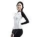 belleap UV Protection Women's Compression Long Sleeve Zip up Track jacket Sportswear