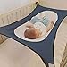 VIODFGESA Baby Hammock for Crib,Double-Layer Breathable Supportive Mesh,Safe Metal Buckle Hammocks Bed,for Newborn Mimics Womb Bassinetthumb 4