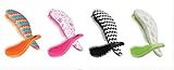 Cala Tangle free black & white zigzag hair brush