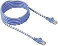 Belkin RJ45 CAT 5e Snagless Molded Patch Cable (3 Feet, Blue)