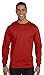 Hanes Men's Beefy-T Long-Sleeve T-Shirt, Maroon, Large
