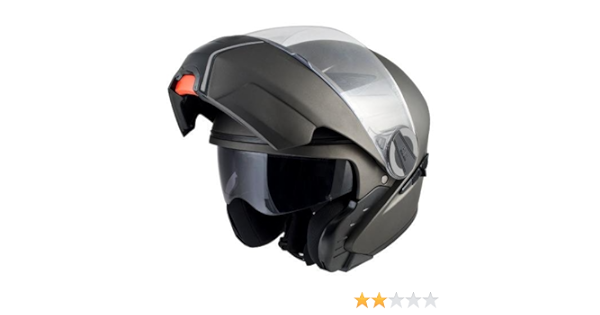 Amazon.es: CGM 505A Singapore Casco Modular, Negro Mate, XS
