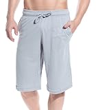 Godsen Men's Jersey Sleep Pajama Shorts
