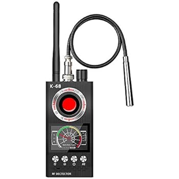 Wattne Anti Spy Detector, Bug Detector, KORKUAN RF Detector, Hidden Camera Detectors, Camera Finder for Wireless Audio Bug Camera Detector Finder, Upgraded Version