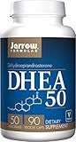 Jarrow Formulas DHEA (Dehydroepiandrosterone), 50mg, 90 Capsules (Pack of 2)