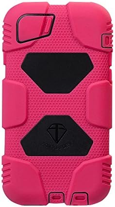 Iphone 6 Case, Aceguarder® New Hot [Shockproof] [Light Weight] [Rainproof] Extreme Duty Screen Protector Cover Case with Stand for Iphone 6 4.7 Inch (Rose/black)