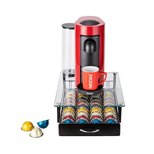 FlagShip for Nespresso Pod Holder Drawer Coffee Pod Organizer Storage