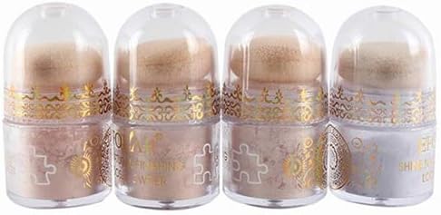 HESDEL Loose Powder Bare Makeup Repair Natural Cover Pure Minerals Foundation Concealer - Beige