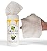 BotaniVet Natural Pet Wipes - 50 Count - 100% Natural & Organic Ingredients Biodegradable for Grooming Folds Allergies Ears Tear Staining