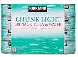 Kirkland Signature Chunk Light Skipjack Tuna in Water (1 pack (48 - 7oz cans))