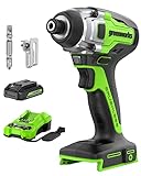 Greenworks 24V Brushless Impact Driver Kit, 2650