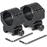 OTW Scope Mount Rings 1 Inch Medium Profile 11mm Picatinny/Weaver Rails(2 Pieces)