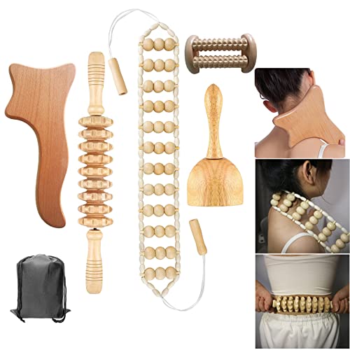 Mua 5 Pcs Wood Therapy Massage Tools for Body Shaping,Lymphatic