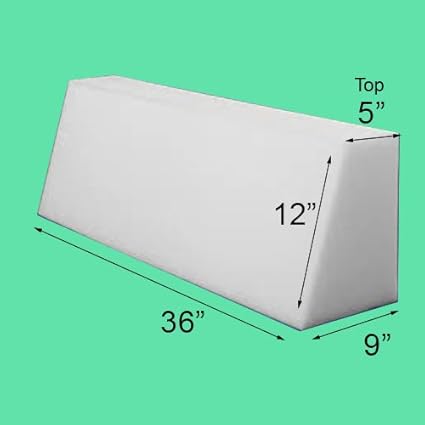 Amazon Com Bed Wedge Bolster Foam Replacement Insert Firm