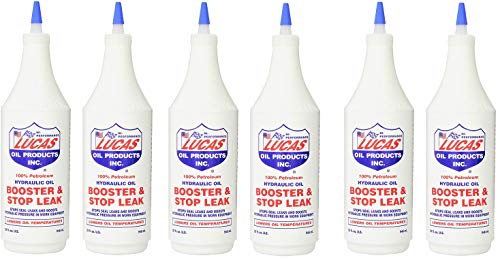 Lucas Oil 10019 Hydraulic Oil Booster and Stop Leak - 32 oz. (32 Ounce (Pack of 6))
