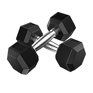 Dumbbells Massief gietijzer zeskant enkel gewicht 2,5 kg/5 kg/7,5 kg plastic vaste sportschool sportuitrusting roestvrij…