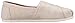 TOMS Natural Metallic Burlap Womens Classic 10008015 (Size: 7)