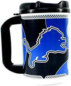 Detroit Lions 20 Ounce Stub Style Insulated Mug with Lid