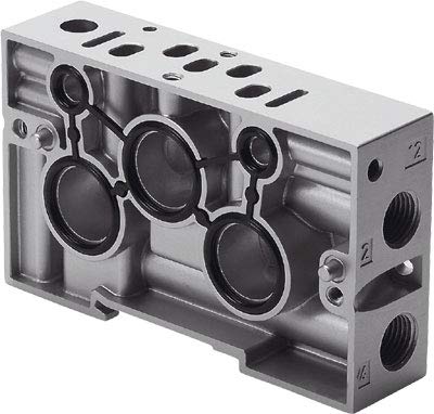Festo NAW-1/8-02-VDMA-VL Manifold Sub-Base, 18 mm Width, G 1/8-inch Connection