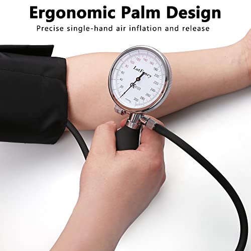 Aneroid Sphygmomanometer Stethoscope Kit, 5in1, Manual Blood Pressure