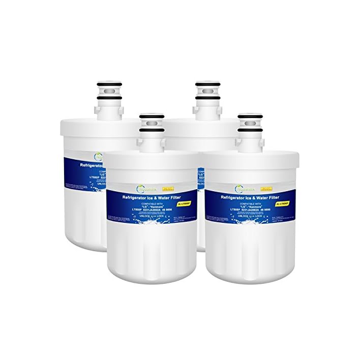 AQUALINK Plus LT500P Refrigerator Water Filter Replacement for LG Water