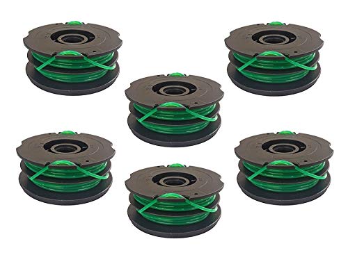 KHY 6-Pack Auto feed Replacement Trimmer Spools for Black & Decker GH3000 Pre-wound for single line trimmers