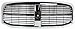 Evan-Fischer EVA17772021837 Grille for Dodge Full Size P/U 06-09 Horizontal Bar Insert Plastic Chrome Shell/Painted-Black Insert New Body Style