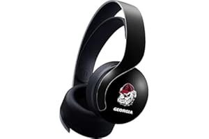 Skinit Decal Gaming Skin Compatible with Pulse 3D Wireless Headset for PS5 - Officially Licensed University of Georgia Bulldogs Mascot Design