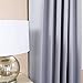Best Home Fashion Thermal Insulated Blackout Curtains - Back Tab/ Rod Pocket - Grey - 52