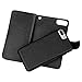 Urvoix for iPhone 7 Plus / 8 Plus Case, Wallet Leather Flip Card Holder Case, 2 in 1 Detachable Magnetic Back Cover with Hand Strap for iPhone 7Plus / 8Plus(5.5 inches Display) Black