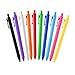 erofa KACO PURE Retractable Gel Ink Pens, Assorted Colors Gel Pens Set Fine Point 0.5mm for Art Painting Student School Office Gift (I860)