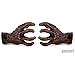 Guitar Grip Studios Left and Right Hand Antiqued Copper Guitar Hangers