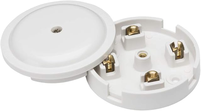 Caja de conexiones 20A 4-Terminales Blanco: Amazon.es: Bricolaje y herramientas