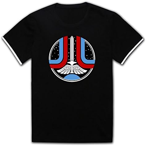 Cretive Men's The Last Starfighter Mercerized Cotton T Shirt Black XL