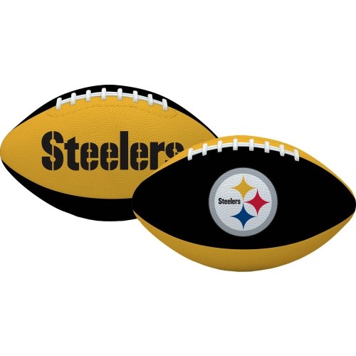 Rawlings RAW-07171082121 Pittsburgh Steelers NFL Youth Size Team Color Hail Mary Football