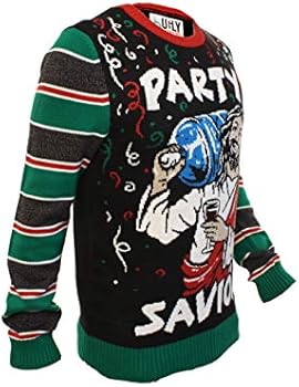 party savior ugly sweater