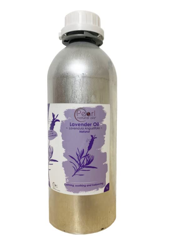 Lavender Oil Essential Oil 1 Litre Steam Distilled 100% Pure, Cruelty Free, Vegan