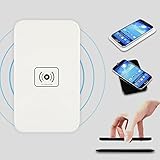 Qi Wireless Power Charger Inductive Mobile Phone Charger for Samsung Note3 S3 I9500 S5 Nexus5 Lumia 920 820 HTC 8x (White)