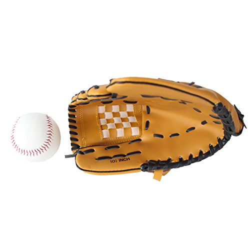 Wooden Baseball Bat Glove and Ball Toy Set for Kids 24" by Toysharing